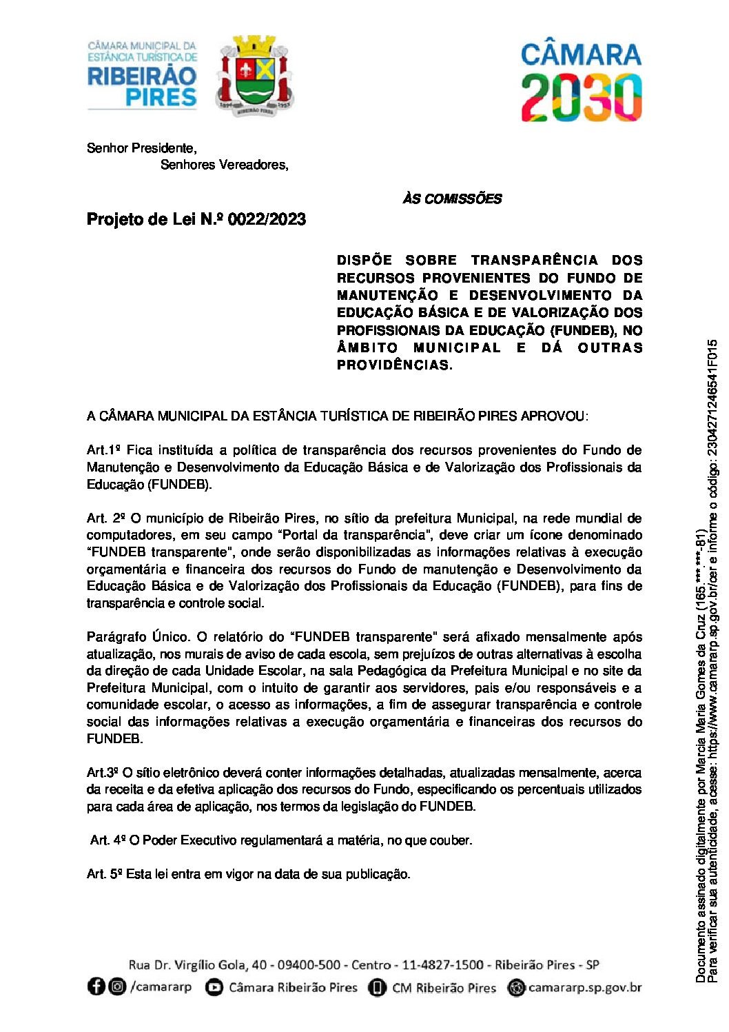 marcia gomes fundeb 01062023