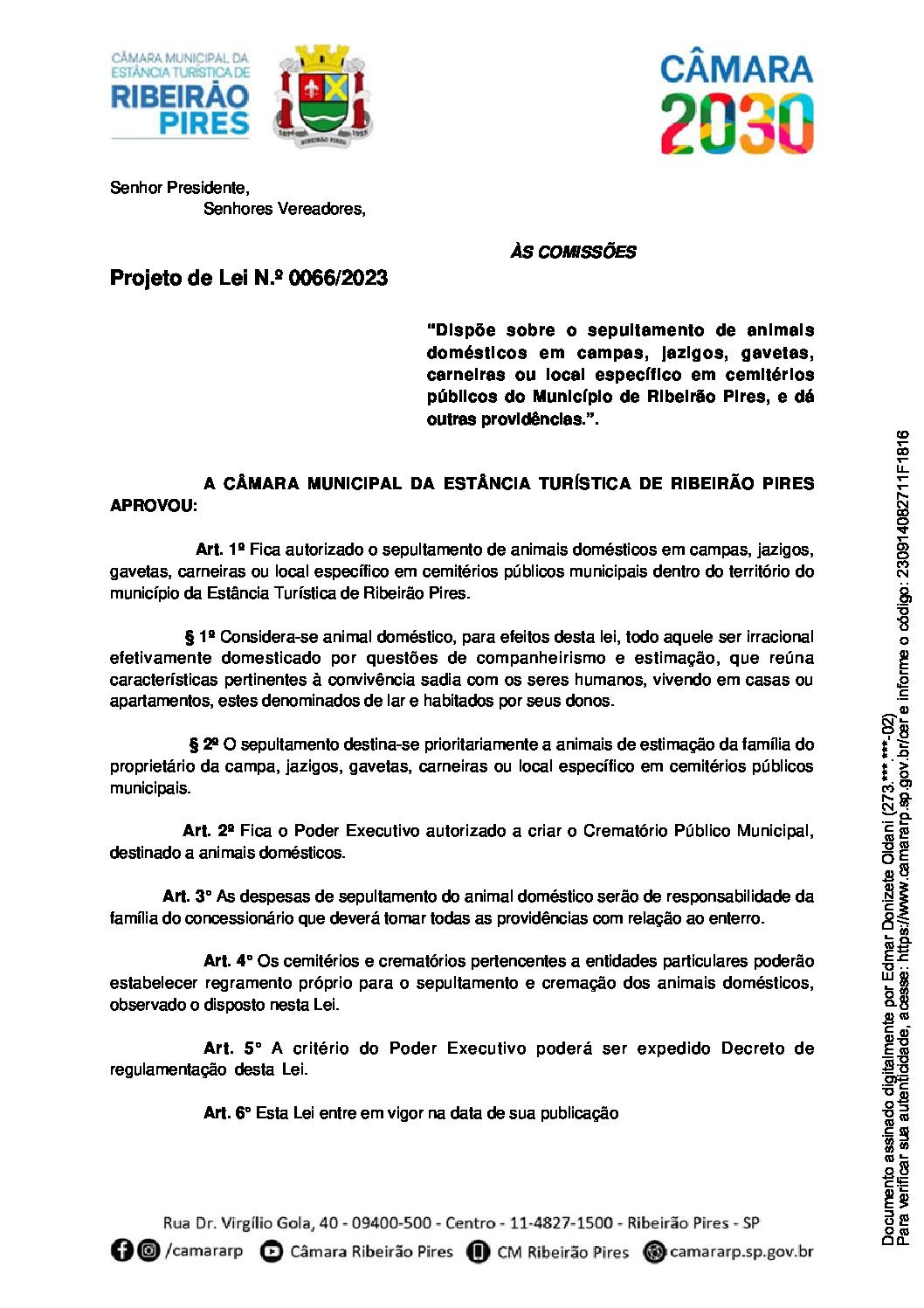 enterro de animais 05102023