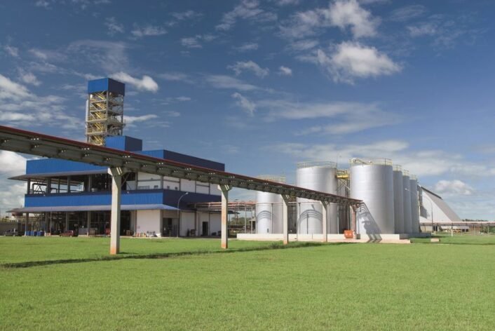 Silos da Bunge em Rondonpolis