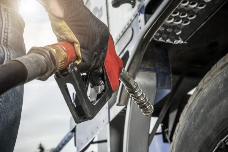Diesel abastecimento caminhao