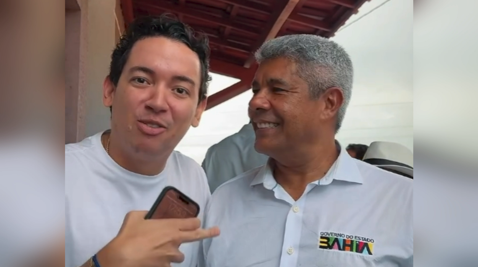 Joao Felipe com Jeronimo 21032025