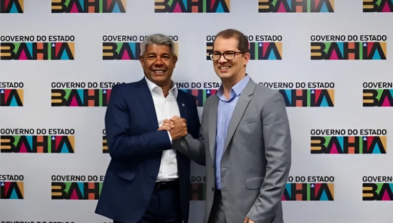 Jeronimo Rodrigues Governador da Bahia e Marcelo Belitardo Prefeito de Teixeira de Freitas