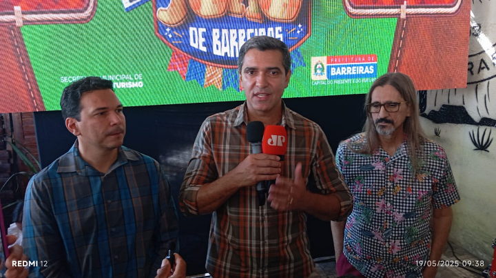 Lancamento Sao Joao de Barreiras 2025 19052025