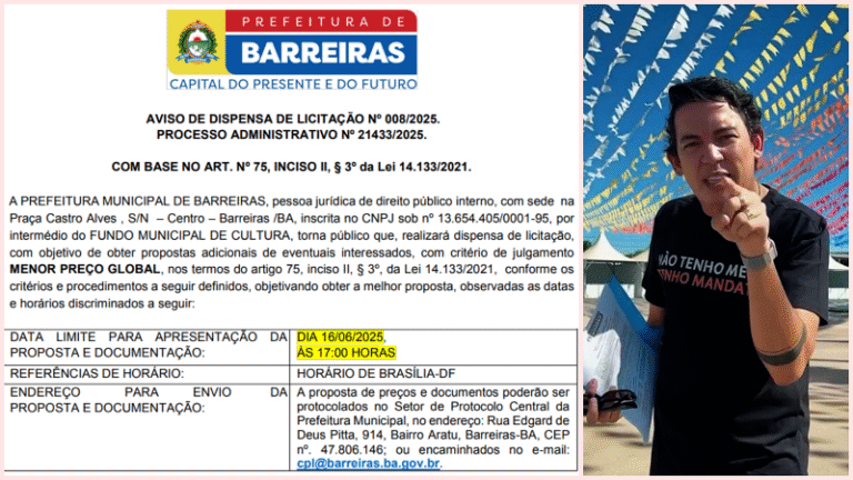 Joao felipe denuncia bandeirolas 16062025