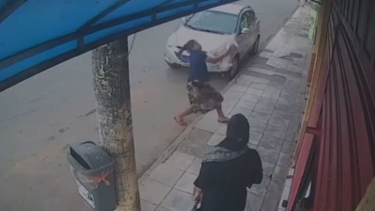mulher salva cachorro 12062025