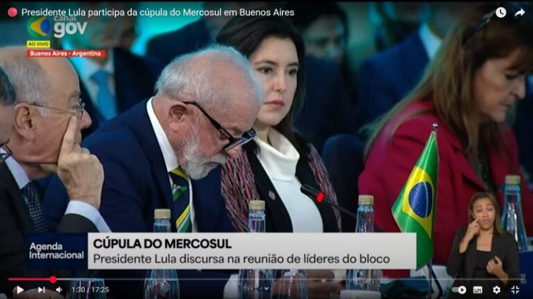 Lula toma posso mercosul 03072025