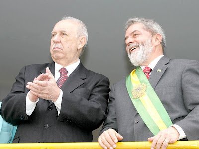 JOSE ALENCAR E LULA Presidente