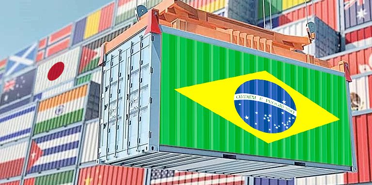 container porto brasil paises dcomercio