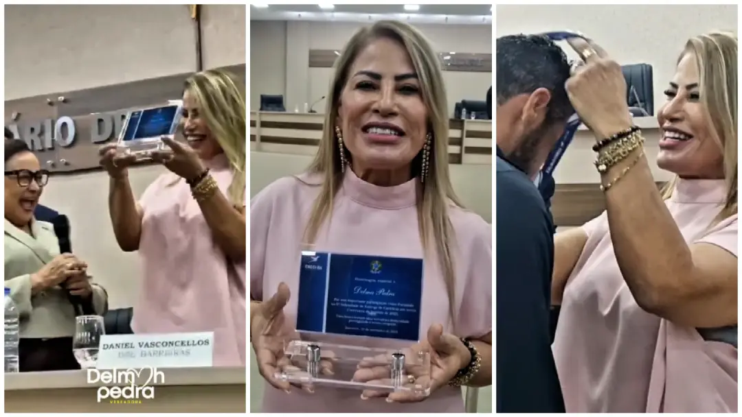 Delmah Pedra homenagem CRECI 28112025