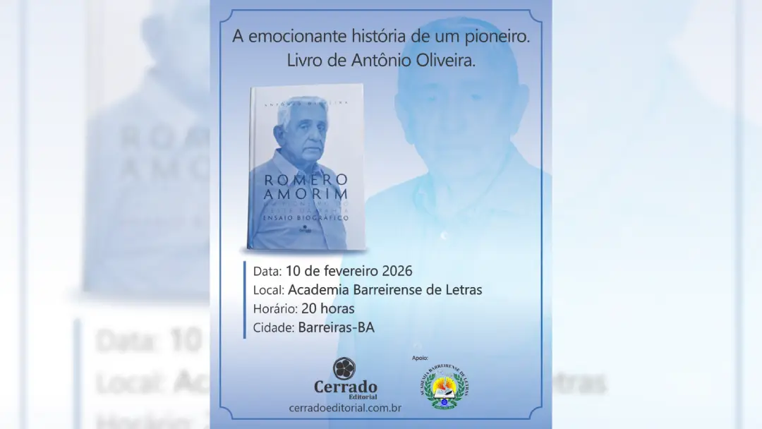 Lancamento de livro Romero Amorim 30012026