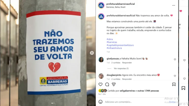 Não trazemos amor 21022026