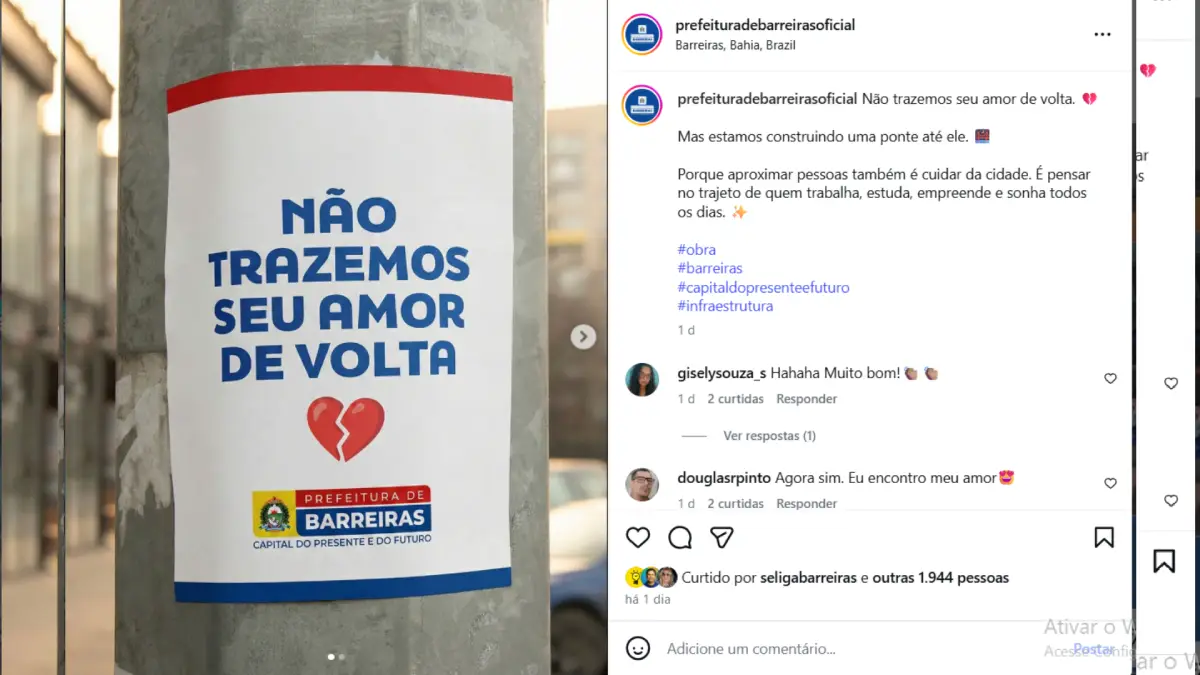 Não trazemos amor 21022026