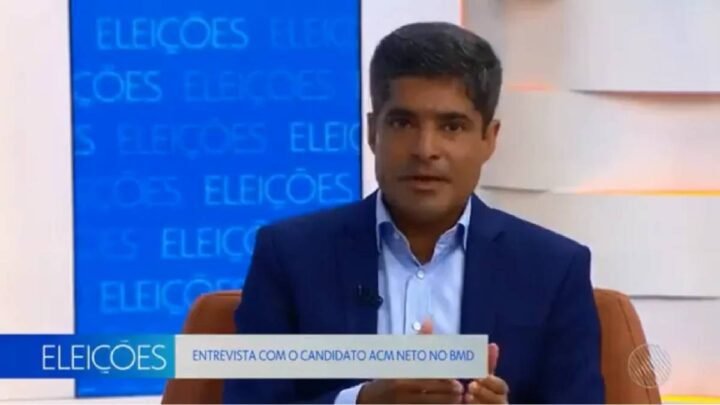 ACM Neto, bronzeado em 2022 - Imagem da internet