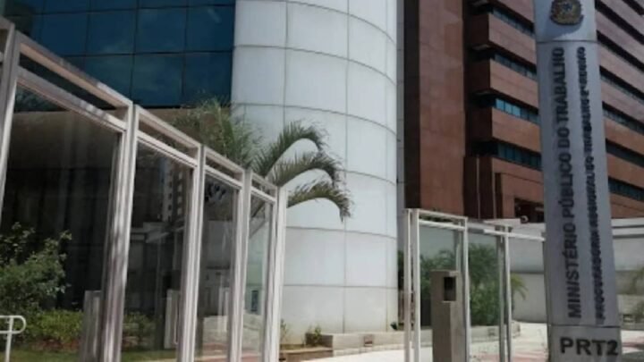 Fachada do Ministério Público do Trabalho de São Paulo. Reprodução