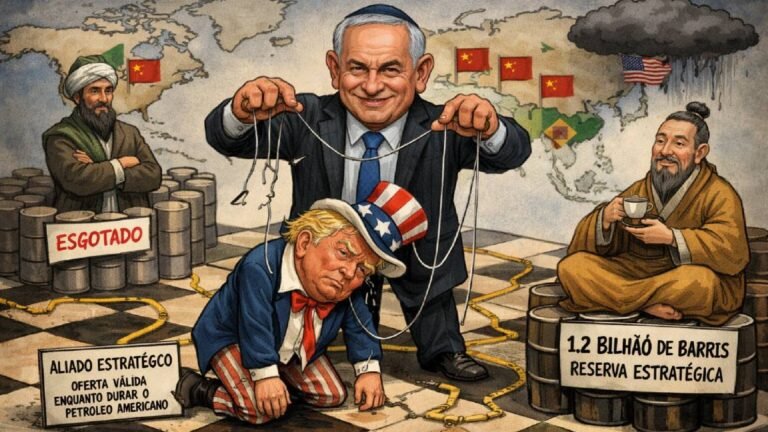 Israel puxou os fios. Os EUA recuaram. A China sorriu. O Irã... não tinha mais o que vender.