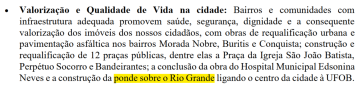 Erro crasso ponde sobre o Rio Grande Erro crasso ponde sobre o Rio Grande