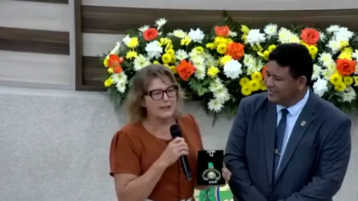 Graciete Teixeira Cortez (Homenageada pelo Vereador Zé do Sorvete)