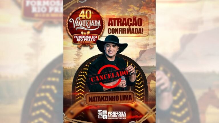MP BA barra contrato de R$ 800 mil para show de Natanzinho Lima em Formosa do Rio Preto por sobrepreço de 28%
