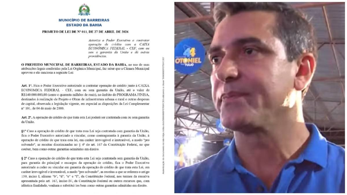 Megalomania fiscal e desleixo técnico Otoniel herda DNA de Zito, pede R$ 140 milhões e atropela a própria LOA 2026