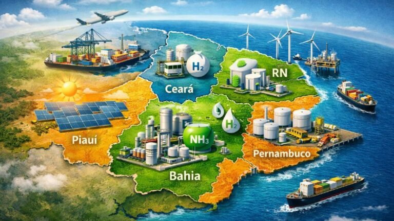 Nordeste Brasileiro O epicentro global do Hidrogênio Verde e a reindustrialização sustentável