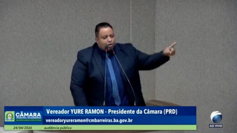 Yure Ramon peita Prefeitura e dá ultimato para resolver caos do transporte em Barreiras