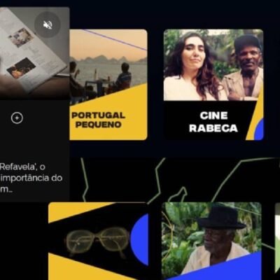 Acervo inclui documentários, obras de ficção, animações e projetos experimentais. Tela Brasil Captura de tela