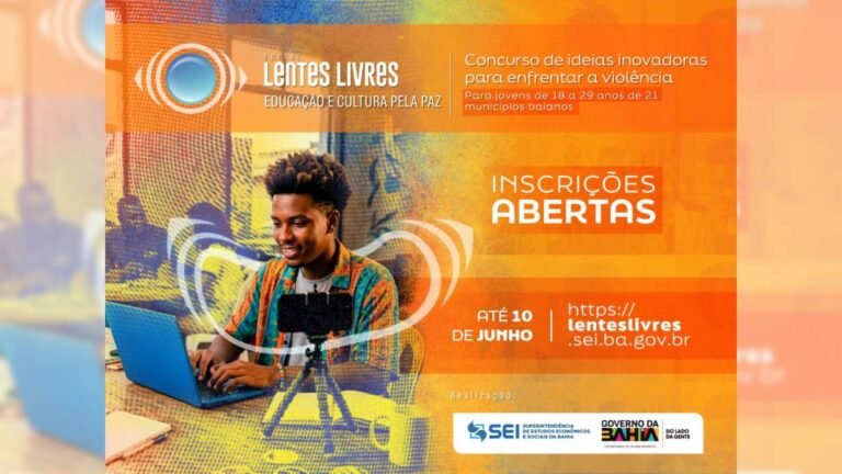 Barreiras e Luís Eduardo Magalhães entram no concurso estadual Lentes Livres com premiação de até R$ 6 mil para jovens