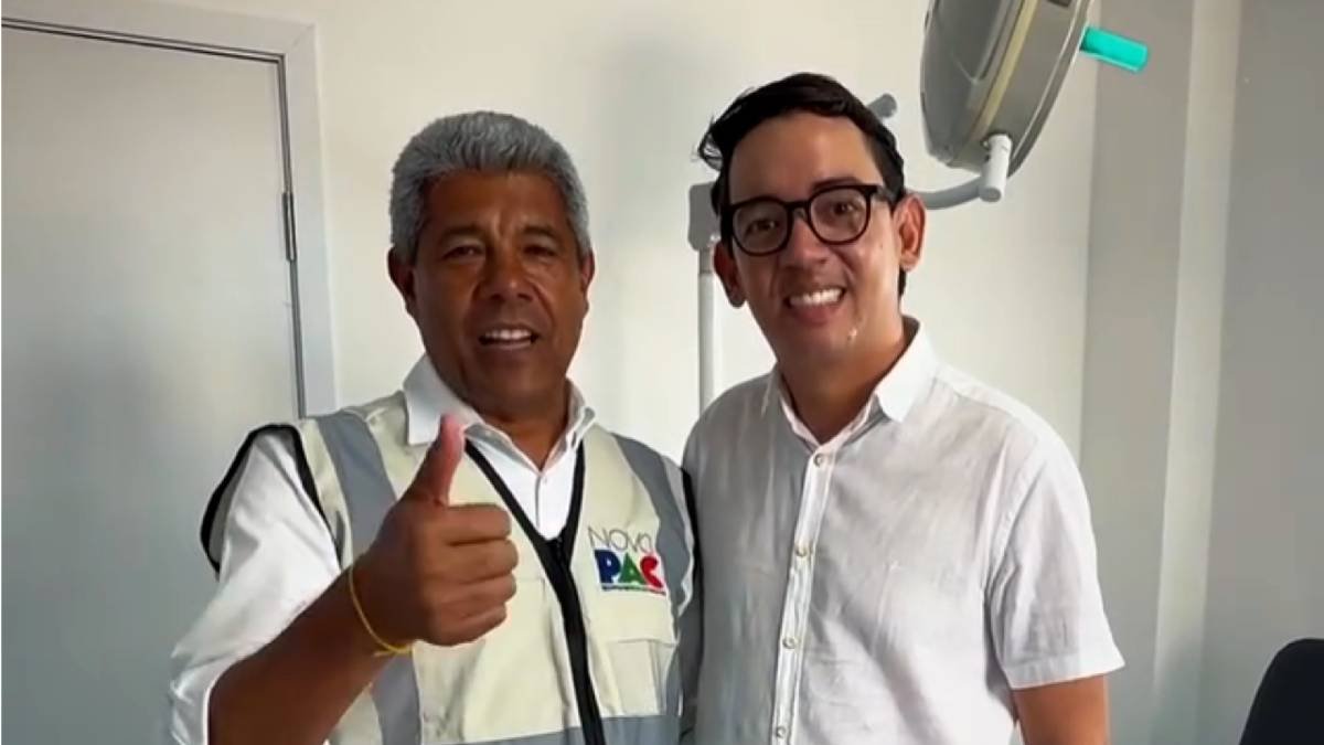Jerônimo Rodrigues e João Felipe anunciam radioterapia no Hospital do Oeste e selam aliança política.