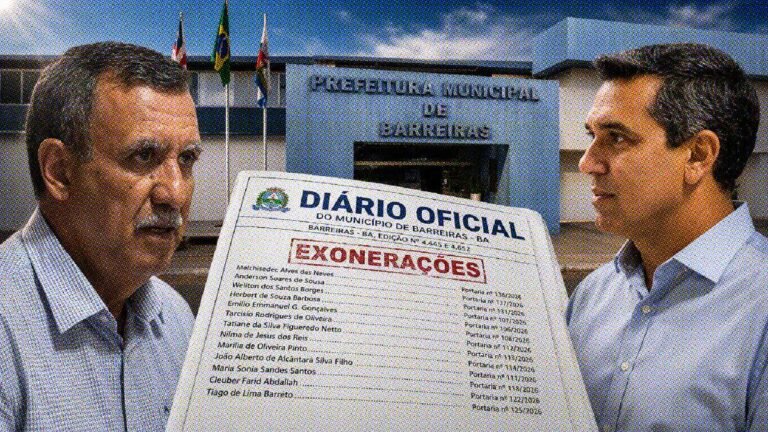 Otoniel exonera aliados de Zito sem registro “a pedido” e amplia sinais de distanciamento político em Barreiras