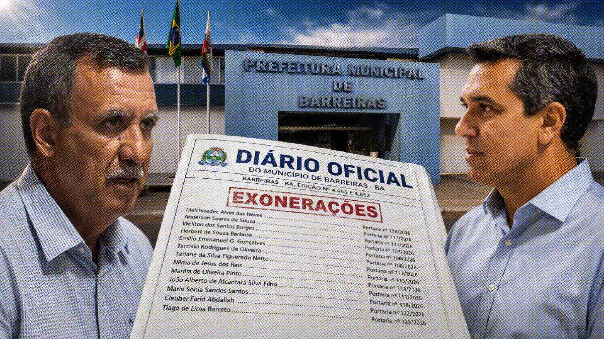 Otoniel exonera aliados de Zito sem registro “a pedido” e amplia sinais de distanciamento político em Barreiras