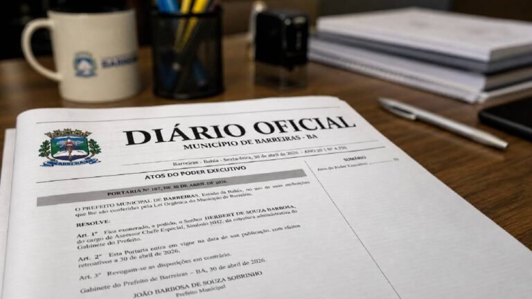 Otoniel promove exonerações e reestrutura gabinete para conter colapso financeiro em Barreiras
