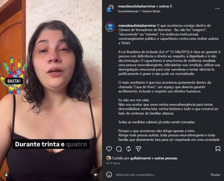 Vídeo publicado no perfil pessoal mistura defesa do empréstimo e críticas à oposição