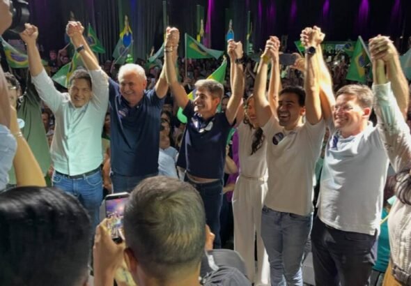 ACM Neto e lideranças consolidam pré candidatura de Cinthya Marabá em LEM