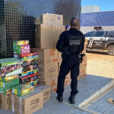 "Operação Em Chamas" apreende 32 mil fogos clandestinos; Barreiras e Luís Eduardo lideram ações no Oeste